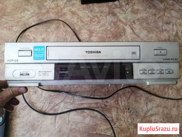 VHS видеомагнитофон toshiba VCP-C8 Новосибирск - изображение 1