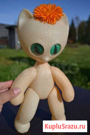 Игрушка СССР.Лисёнок.Котёнок.Советская Пермь - изображение 1