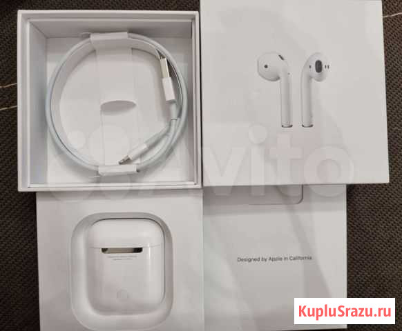 Беспроводные наушники apple airpods оригинал Самара - изображение 1