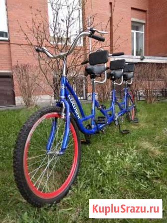 Велосипед тандем на 3 места Санкт-Петербург - изображение 1