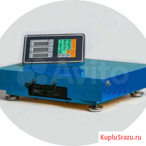 Весы беспроводные 300 кг товарные напольные Санкт-Петербург - изображение 1