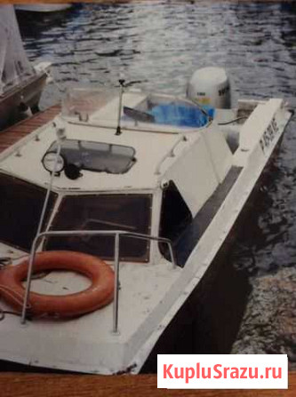 Катер скоростной, с каютой. подвесник Honda 130 Дубна - изображение 1