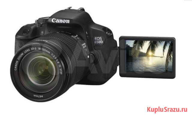 Canon EOS 650D+Объектив Canon EF-S 18-135mm STM Омск - изображение 1