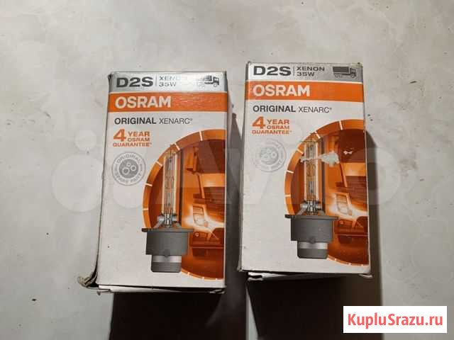 Штатные ксеноновые лампы D2S Osram Original Xenarc Мурманск - изображение 1