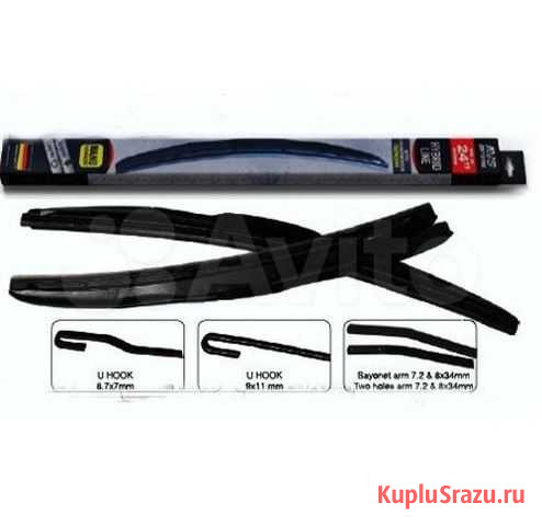 Щетка стеклоочистителя Hybrid Line HW 16 - 400 AVS Иркутск - изображение 1