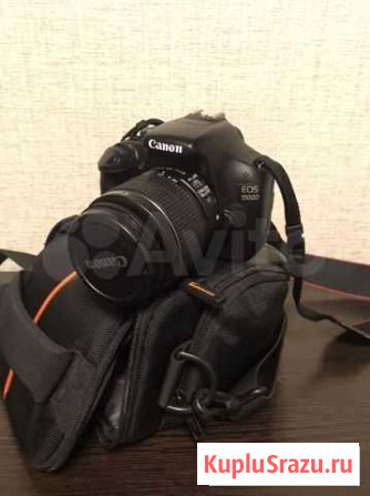 Зеркальный фотоаппарат Canon 1100d Воронеж - изображение 1