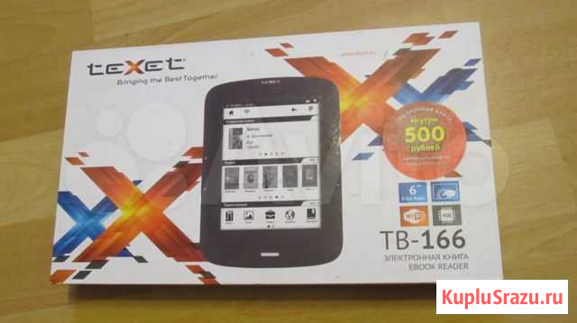 Электронная книга Texet TB-166 (сенсорная) Санкт-Петербург - изображение 1
