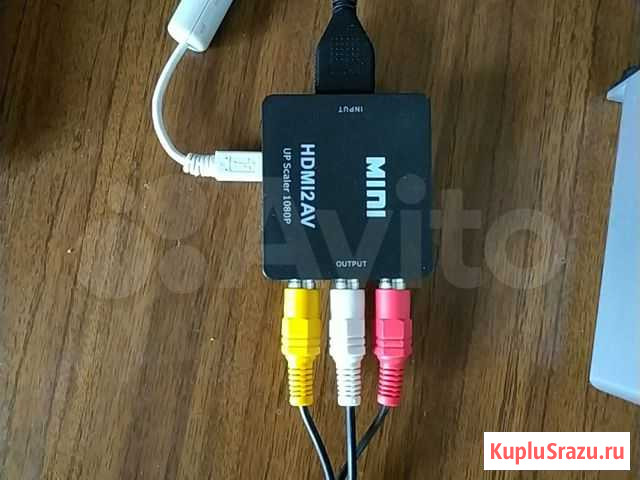 Переходник hdmi на тюльпан Кугеси - изображение 1