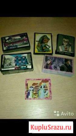 Наклейки panini monster high/frozen/ponу/winx/bell Санкт-Петербург - изображение 1
