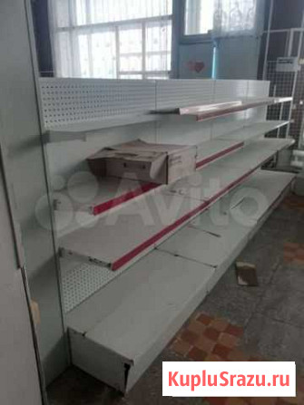 Стеллажи металлические бу для магазина Искитим - изображение 1