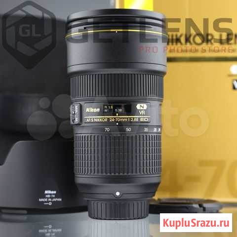 Nikon 24-70mm f 2.8 VR (гарантия Nikon до 10/2022) Москва - изображение 1