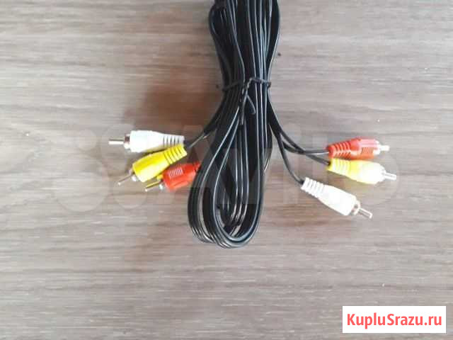 Кабель тюльпан 3 RCA - 3 RCA Благовещенск - изображение 1
