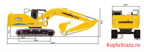 Экскаватор Lonking CDM6225F Якутск - изображение 1