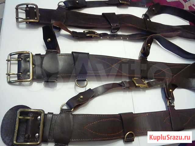Портупея офицерская, СССР, натуральная кожа Уфа - изображение 1