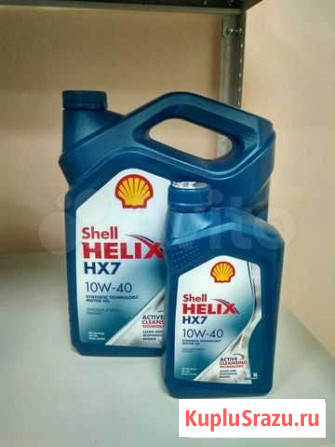 Масло моторное Shell Helix HX7 10W-40 Саратов - изображение 1