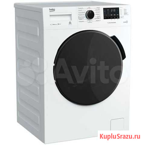 Гарантией 2г новые Инверторные 7 кг Beko wspe7612W Махачкала - изображение 1