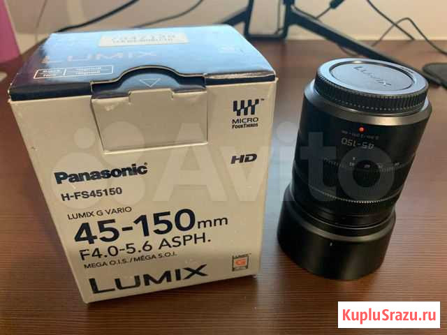 Объектив Panasonic Lumix G 45-150mm F4.0-5.6 asph Иркутск - изображение 1