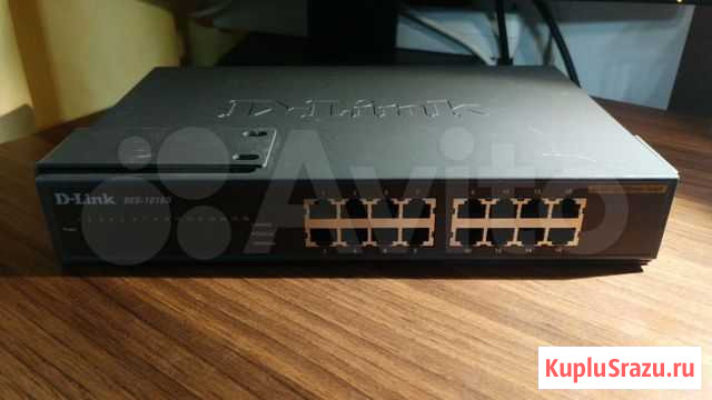 Коммутатор D-Link с 16 портами 10/100Base-T Екатеринбург - изображение 1