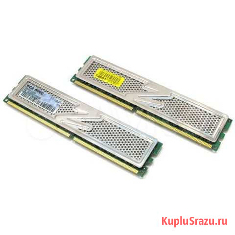 Модули памяти OCZ DDR2 PC2-8000 1GB Хабаровск - изображение 1