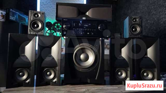 Jbl + Ресивер Pioneer для домашнего кинотеатра Москва - изображение 1