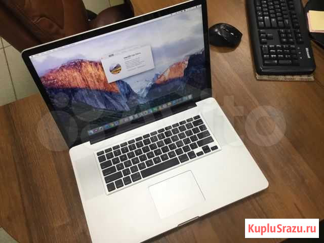 Apple MacBook Pro 17 2011 2.4 GHz i7 16 гб SSD1Tb Курск - изображение 1