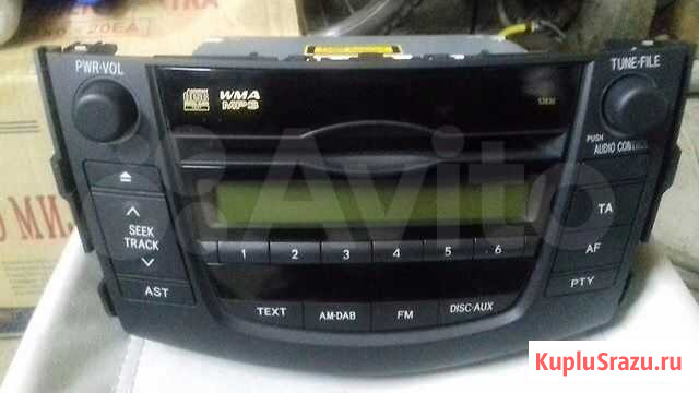 Штатная магнитола рав 4 2010г. в Toyota RAV4 Липецк - изображение 1