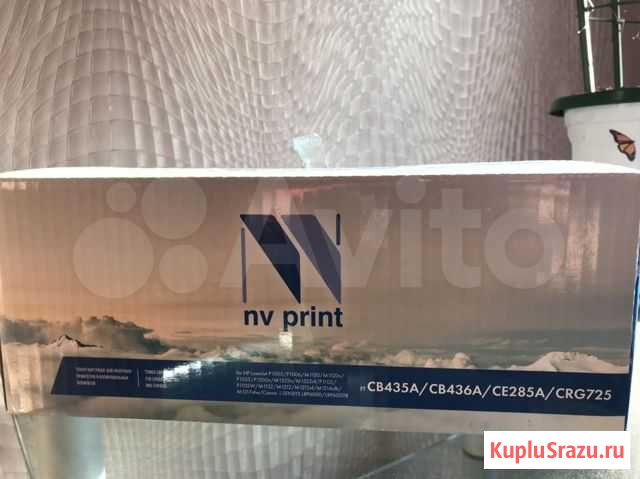 Картридж hp cb 435a Новосибирск - изображение 1