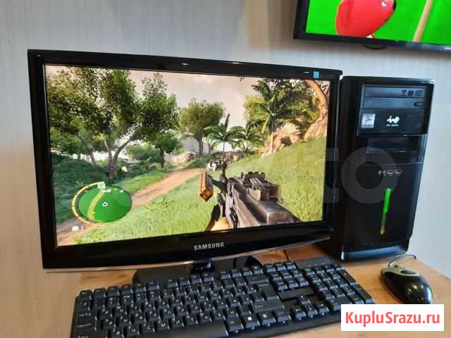 Пк с Мониором клав и мышкой Хабаровск - изображение 1