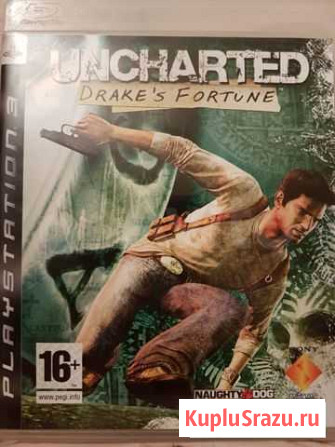 Игра для PS3. Uncharted: Drakes Fortune б/у Москва - изображение 1