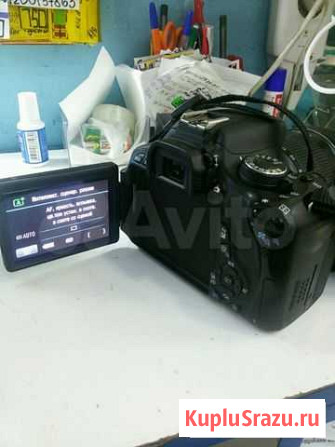 Зеркальный Canon EOS 600D+ EFS Canon 18-55AF/DX Нижний Новгород - изображение 1
