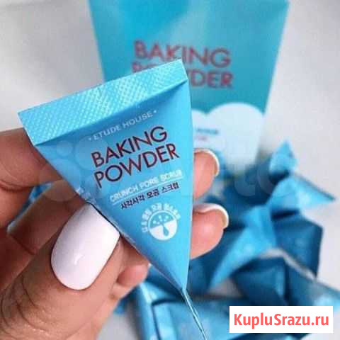 Скраб в пирамидках Baking Powder Etude House Корея Новосибирск - изображение 1