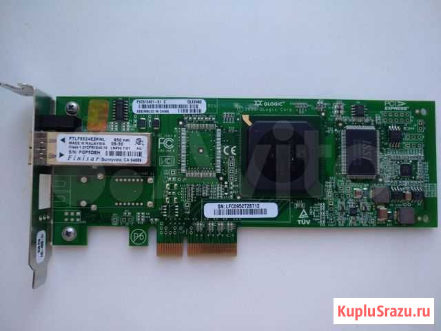 QLogic QLE2460 с 2 портами Санкт-Петербург - изображение 1