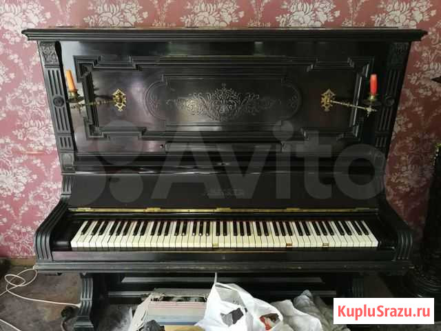 Пианино J.Bekker 12842 (19 век) Санкт-Петербург - изображение 1