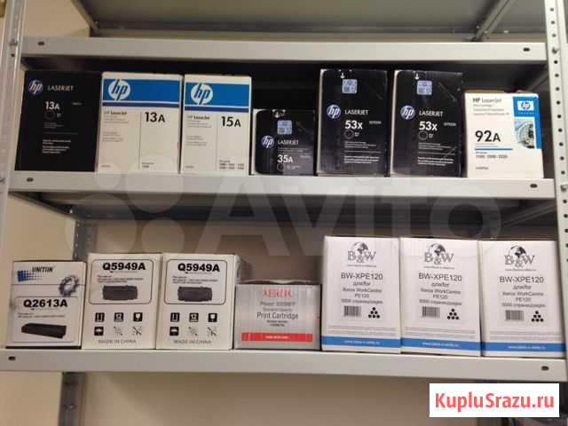 Картриджи HP,Canon,samsung,Xerox,Cactus,NV-Print Обнинск - изображение 1