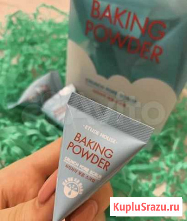 Скраб для лица с содой baking powder Москва - изображение 1