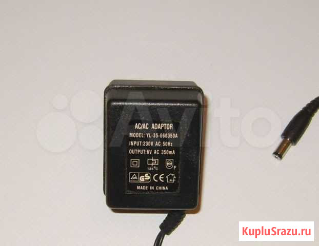 AC/AC adaptor YL-35-060350A Москва - изображение 1