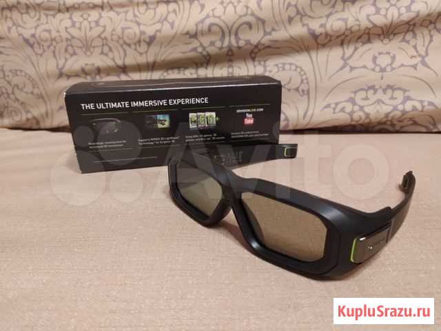Очки Nvidia 3D Vision Wireless Glasses Ноябрьск - изображение 1