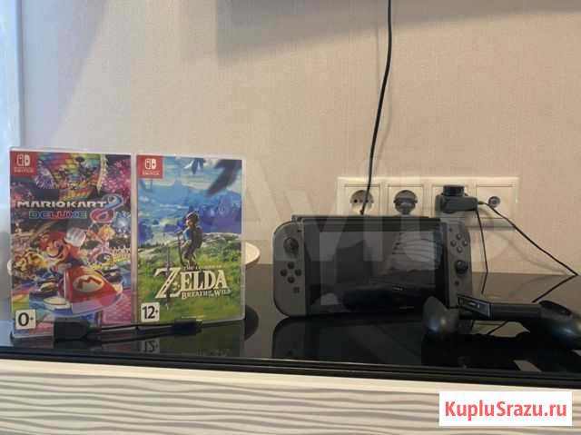 Игровая приставка Nintendo Switch 32GB Gray Гайдук - изображение 1