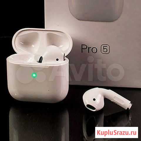 Наушники pro 5 airpods Сыктывкар - изображение 1