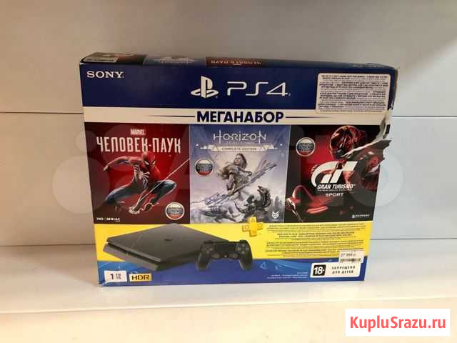 Игровая приставка Sony PlayStation 4 1 тб (К) Новосибирск - изображение 1