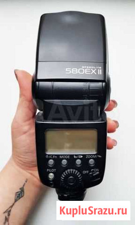 Вспышка Canon speedlite 580EX II Санкт-Петербург - изображение 1