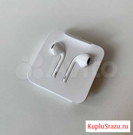 Наушники с микрофоном Apple EarPods c Lighting Москва - изображение 1