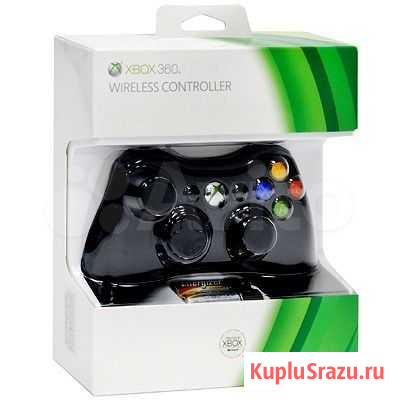 Xbox 360 беспроводной и проводной контроллер Иркутск - изображение 1
