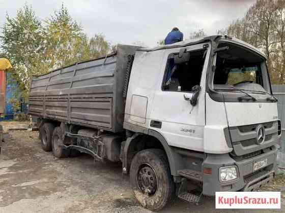 Mercedes Actros зерновоз перевертыш Чехов