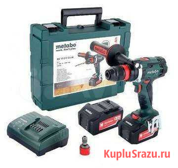 Аккумуляторный винтоверт Metabo BS 18 LTX Quick 60 Чебоксары - изображение 1