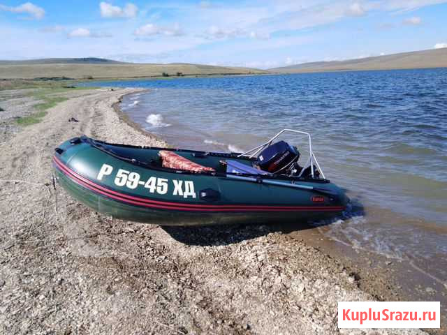 Корсар 380 ширина 2м баллоны 55 без двигателя Черногорск - изображение 1