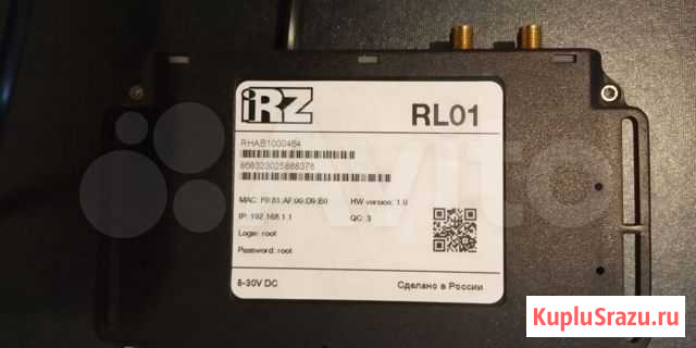 Роутер IRZ RL01 4G-LTE Оренбург - изображение 1