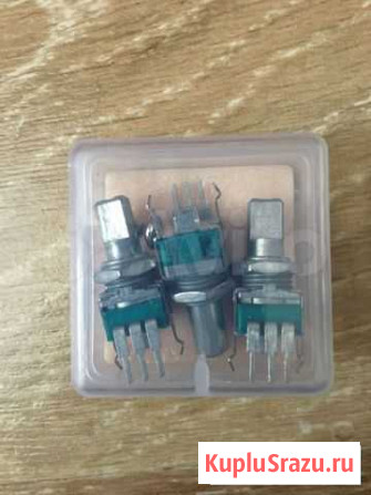 Новый Потенциометр alps dcs1116 b10k (2 шт) Руэм - изображение 1