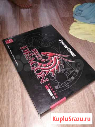 Коробка для rx 480 8gb red dragon Новокузнецк - изображение 1