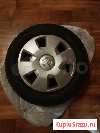 Колеса 195/65 r15 зимние шины (липучки) Казань - изображение 1